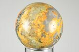 Polished Bumblebee Jasper Sphere - Indonesia #194557-1